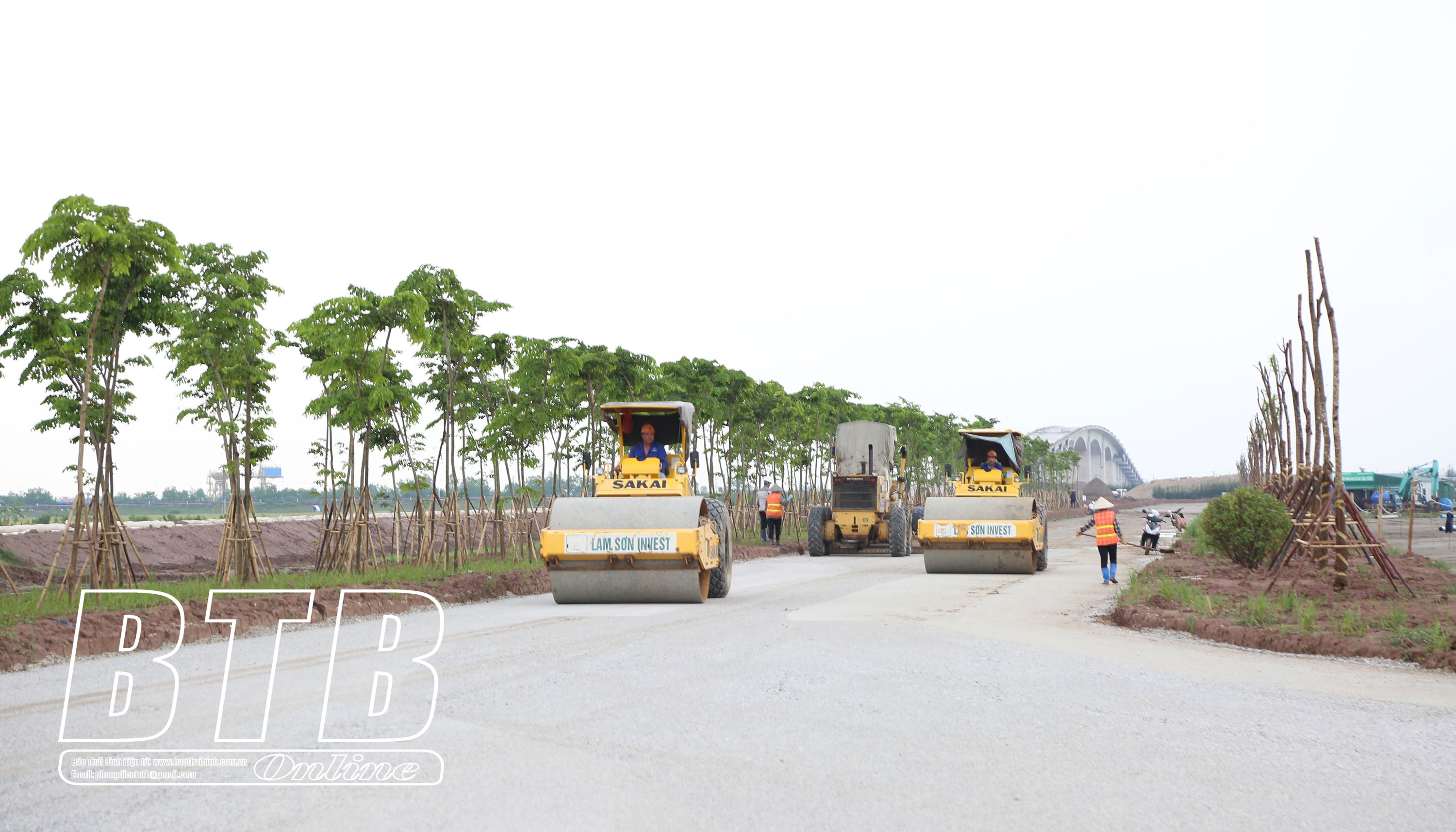 Tiền Hải đang nỗ lực giải phóng mặt bằng thực hiện Dự án Khu công nghiệp Hải Long &#8211; đợt 2