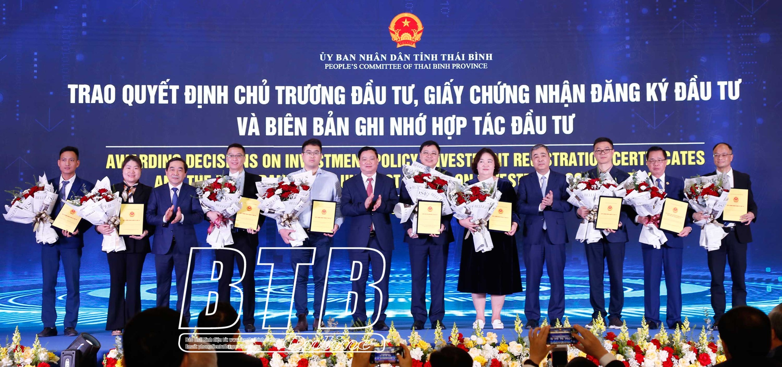 Công bố Quy hoạch tỉnh và xúc tiến đầu tư tỉnh Thái Bình